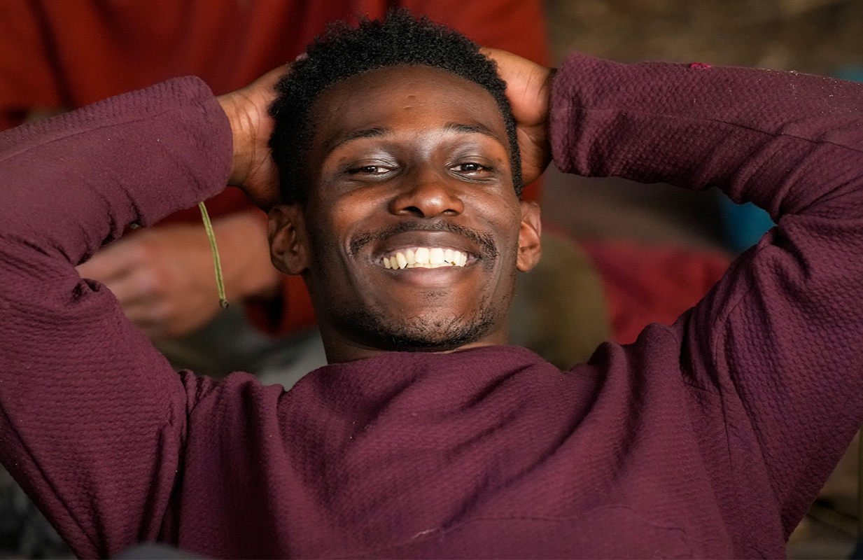 Quintavius 'Q' Burdette in Survivor 46 (Photo: Robert Voets/CBS)