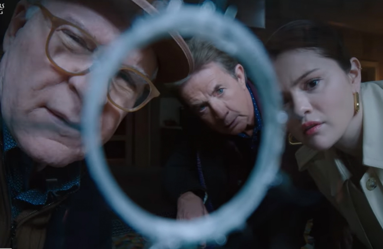 Steve Martin, Martin Short, and Selena Gomez embark on another investigation (Screenshot: Only Murders in the Building)