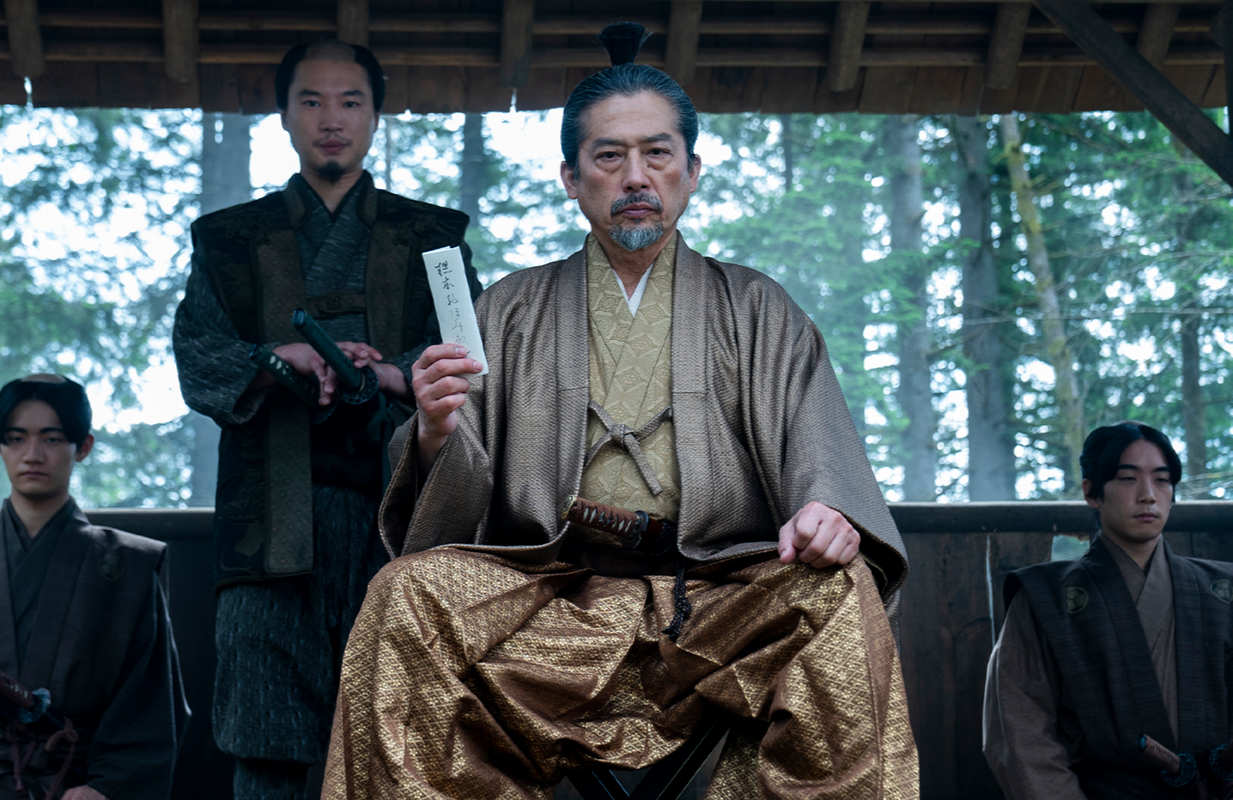 Hiroto Kanai and Hiroyuki Sanada in Shōgun (Photo: Katie Yu/FX)