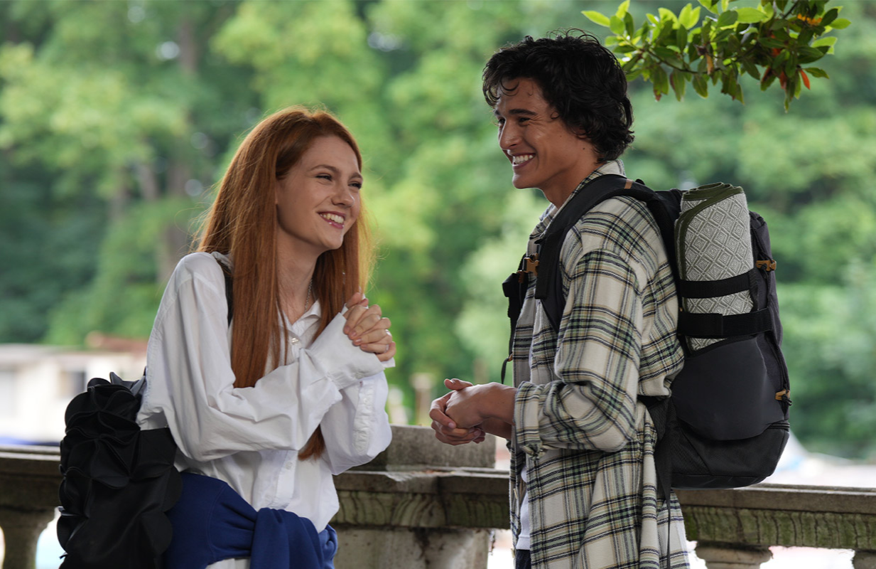 Emily Carey and Liam Woodrum in Geek Girl (Photo: Netflix)