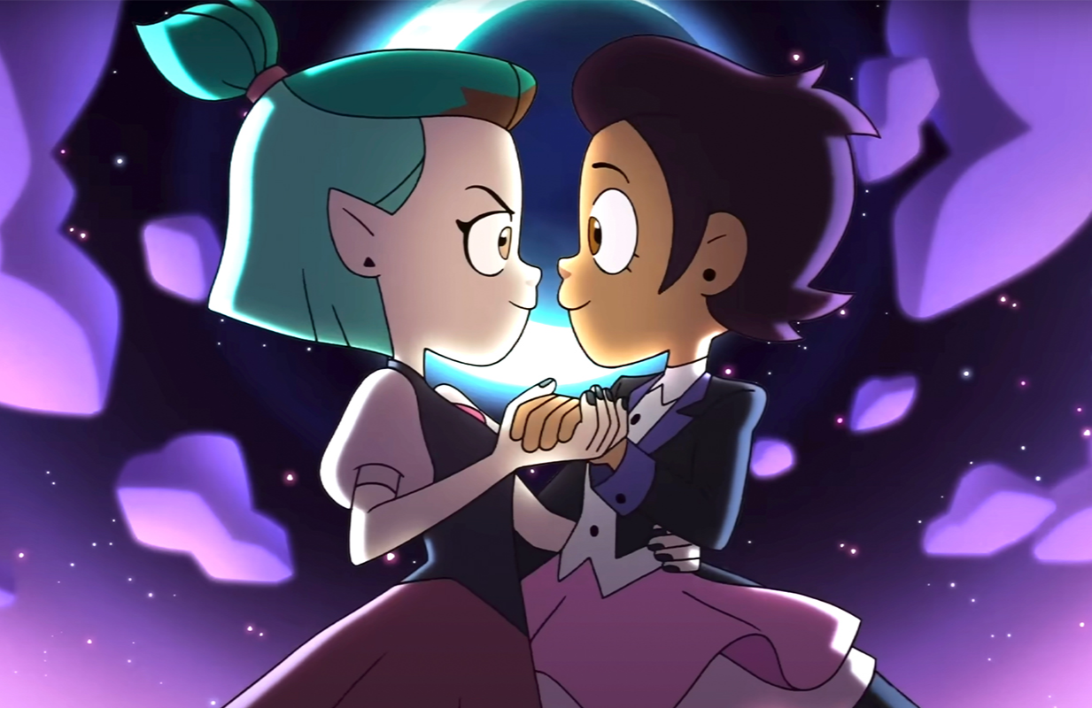 Amity and Luz (Screenshot: The Owl House)