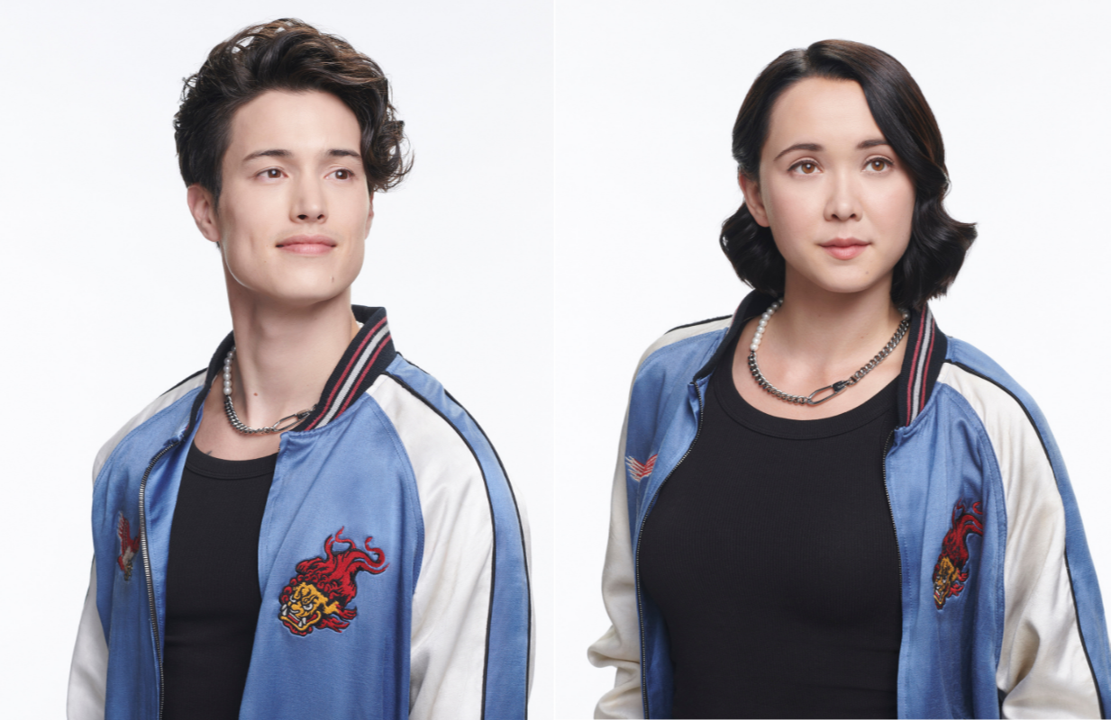 Derek Luh and London Thor as Jordan in Gen V (Photos: Amazon Studios)