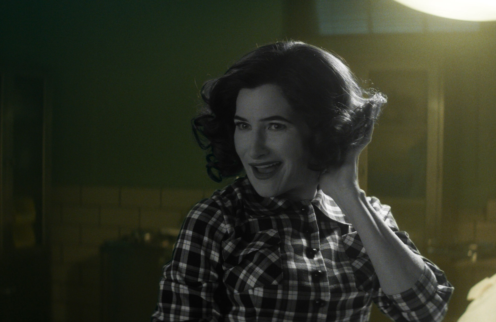 AGATHA ALL ALONG, Kathryn Hahn, as Agatha Harkness, 'Seekest Thou the Road', (Season 1, ep. 101, aired Sept. 18, 2024). photo: ©Disney+/Marvel /Courtesy Everett Collection