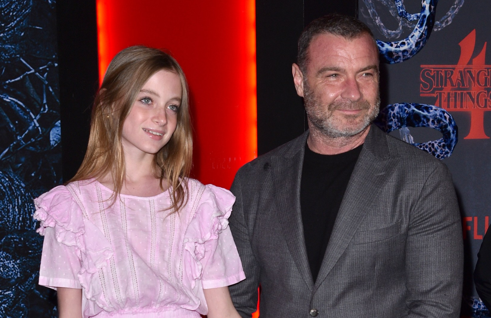 Liev Schreiber with his daughter, Kai (Photo: Everett Collection)