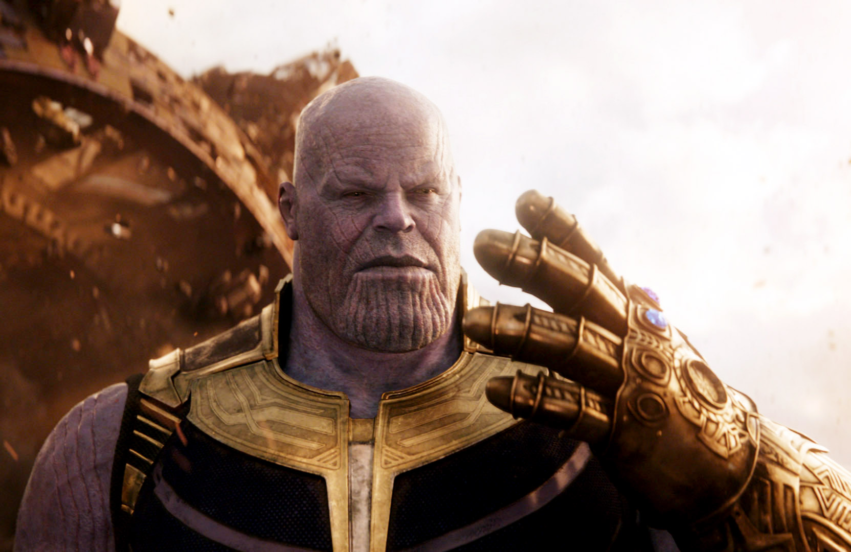 AVENGERS: INFINITY WAR, Josh Brolin (as Thanos), 2018. ©Marvel/©Walt Disney Studios Motion Pictures/courtesy Everett Collection
