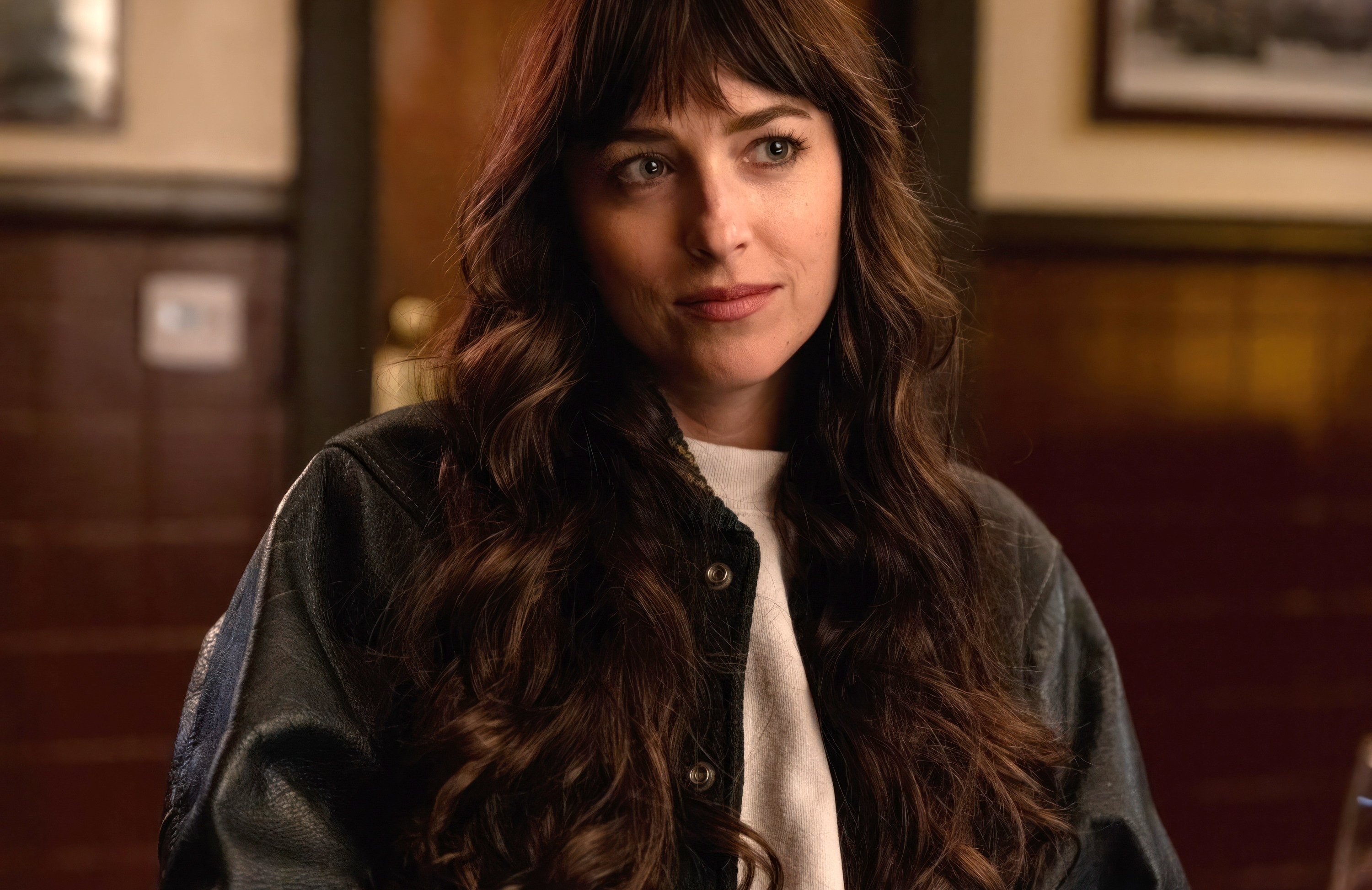 Dakota Johnson for A24 premiere
