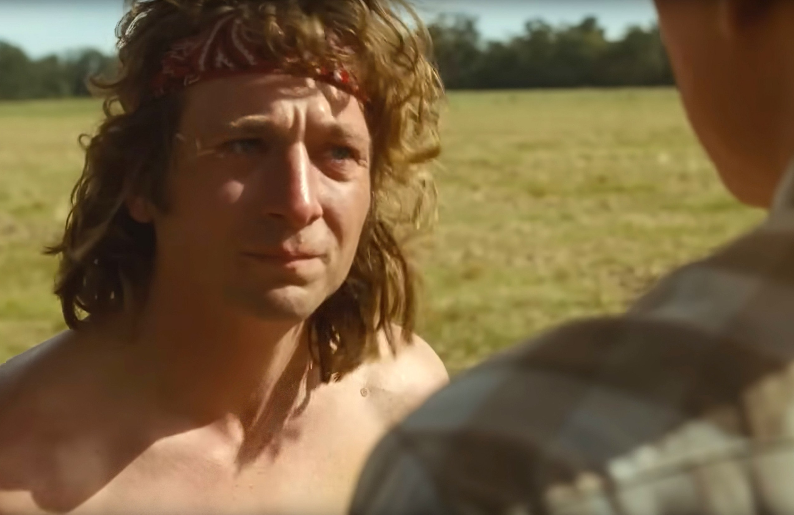 THE IRON CLAW, from left: Jeremy Allen White, Holt McCallany, 2023. © A24 /Courtesy Everett Collection