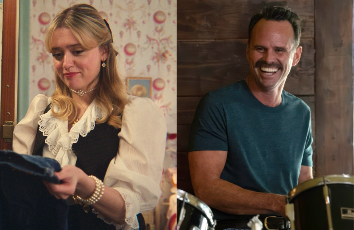 Aimee Lou Wood and Walton Goggins (Photo: Everett Collection)
