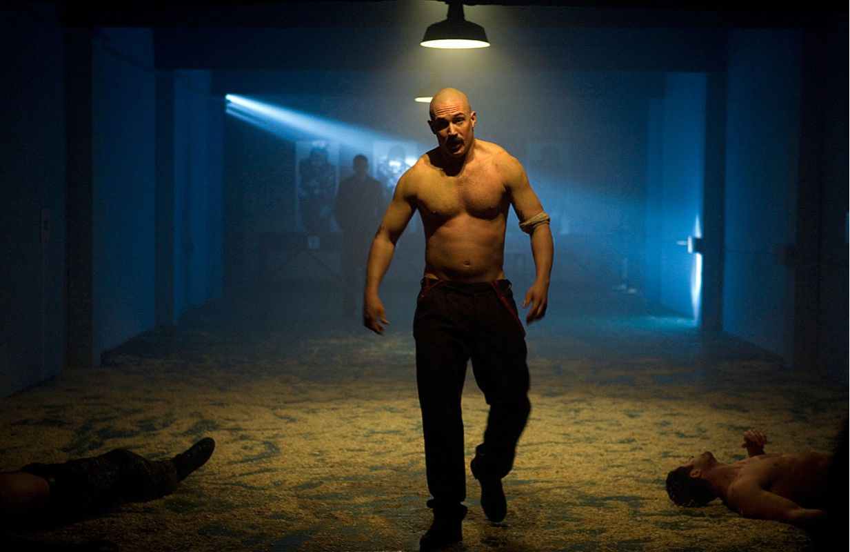 Tom Hardy in Bronson (Image via Everett Collection)