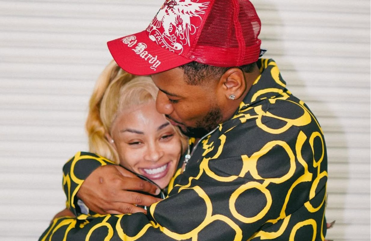 Blac Chyna &amp; Derrick Milano (Image via Instagram/@derrickmilano)