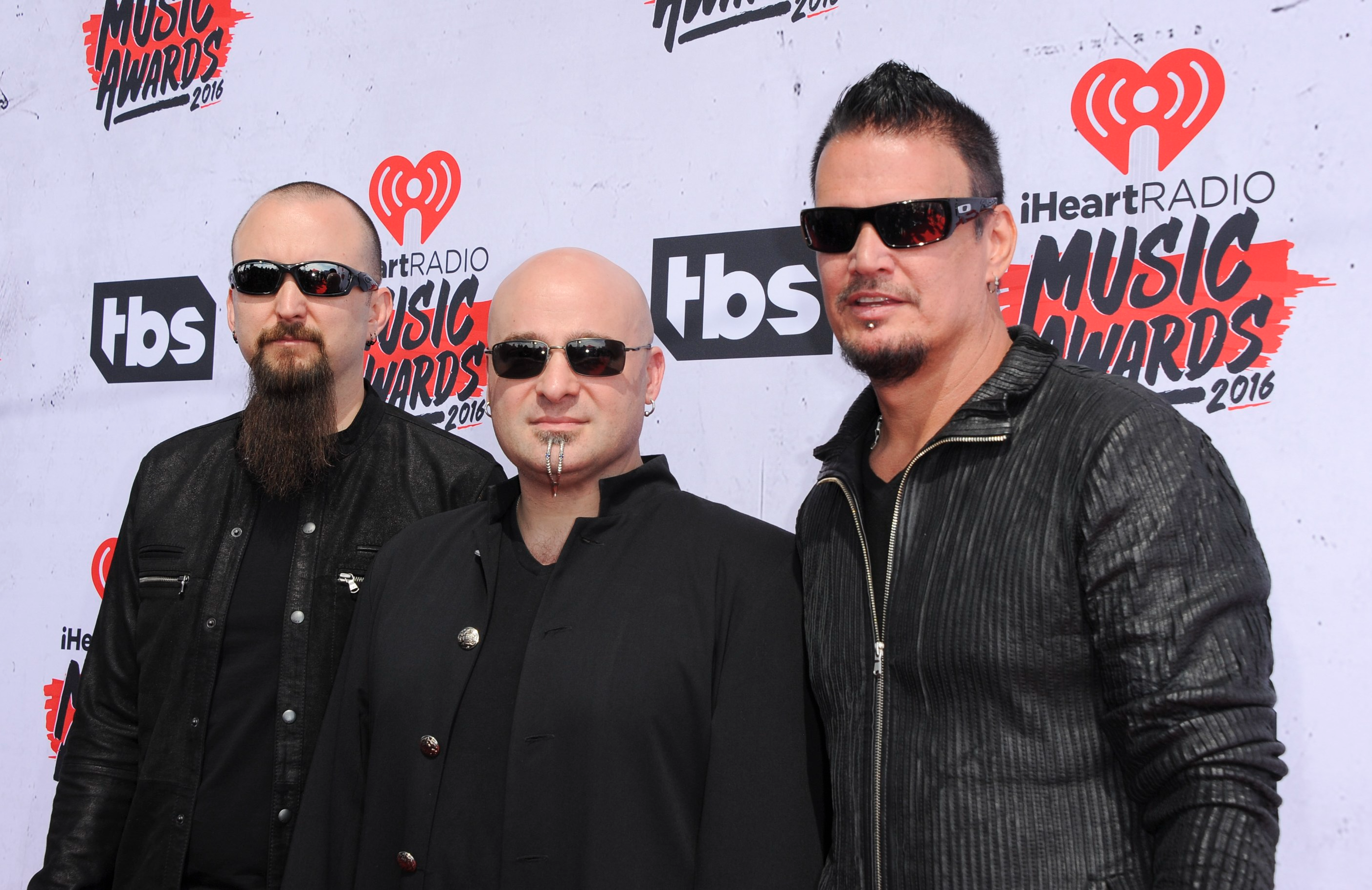 David Draiman in the centre