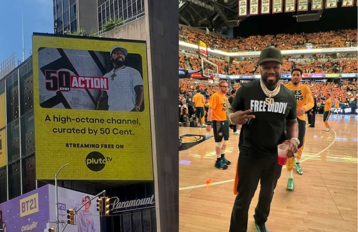 Curtis “5O Cent” Jackson's new Pluto TV channel, 50 Cent Action