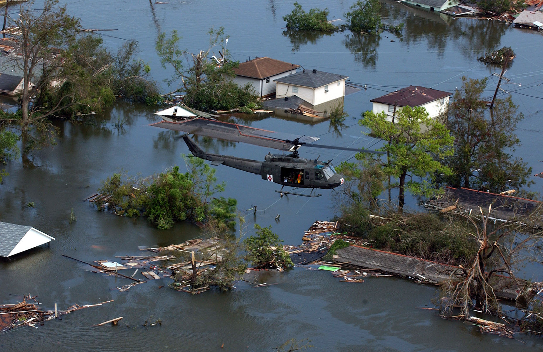 Blue Fish Pediatrics fired its physician over an alleged controversial post on Texas flood victims [A representational image of a flood] (Image via Everett Collection)