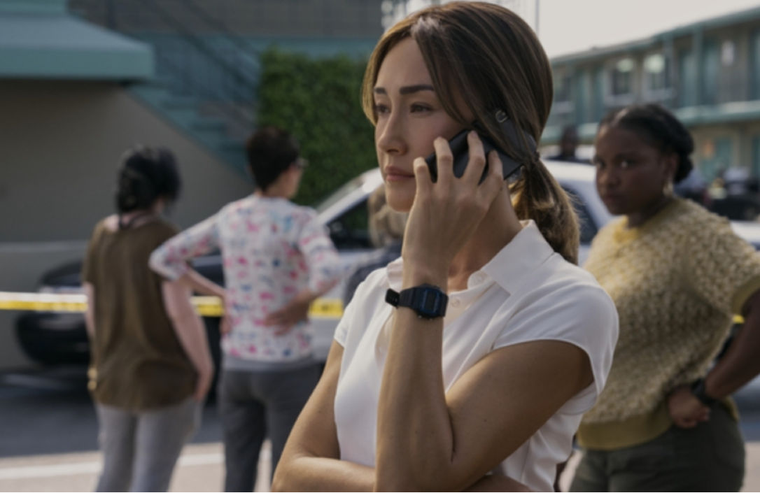 Maggie Q as Detective Renée Ballard in Ballard season 1 (Image via Prime Video)