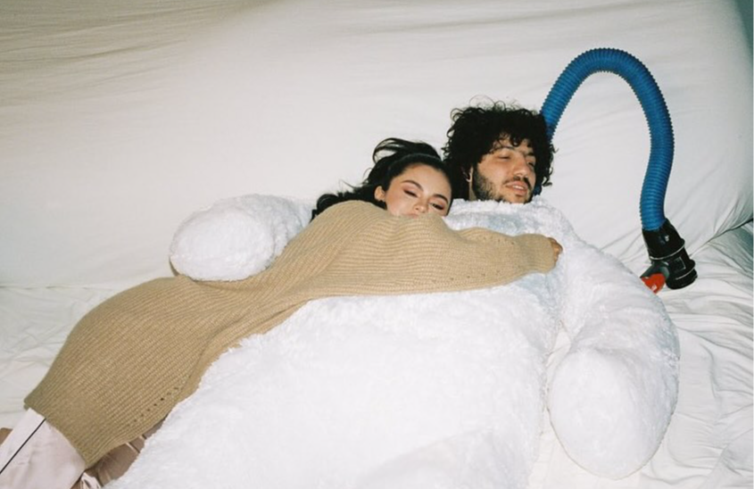 How Selena Gomez and Benny Blanco balance love career and creativity.