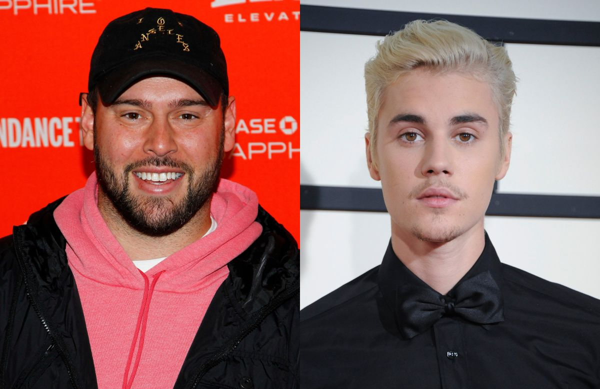 Scooter Braun and Justin Bieber (Photo: Everett Collection)