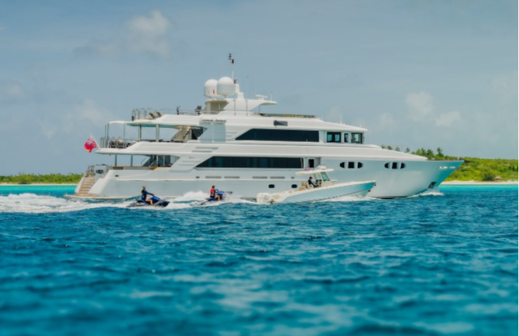 Paige Bell was found unresponsive in the engine room of Far From It superyacht on July 3, 2025 (Image via Instagram/motoryacht_farfromit)