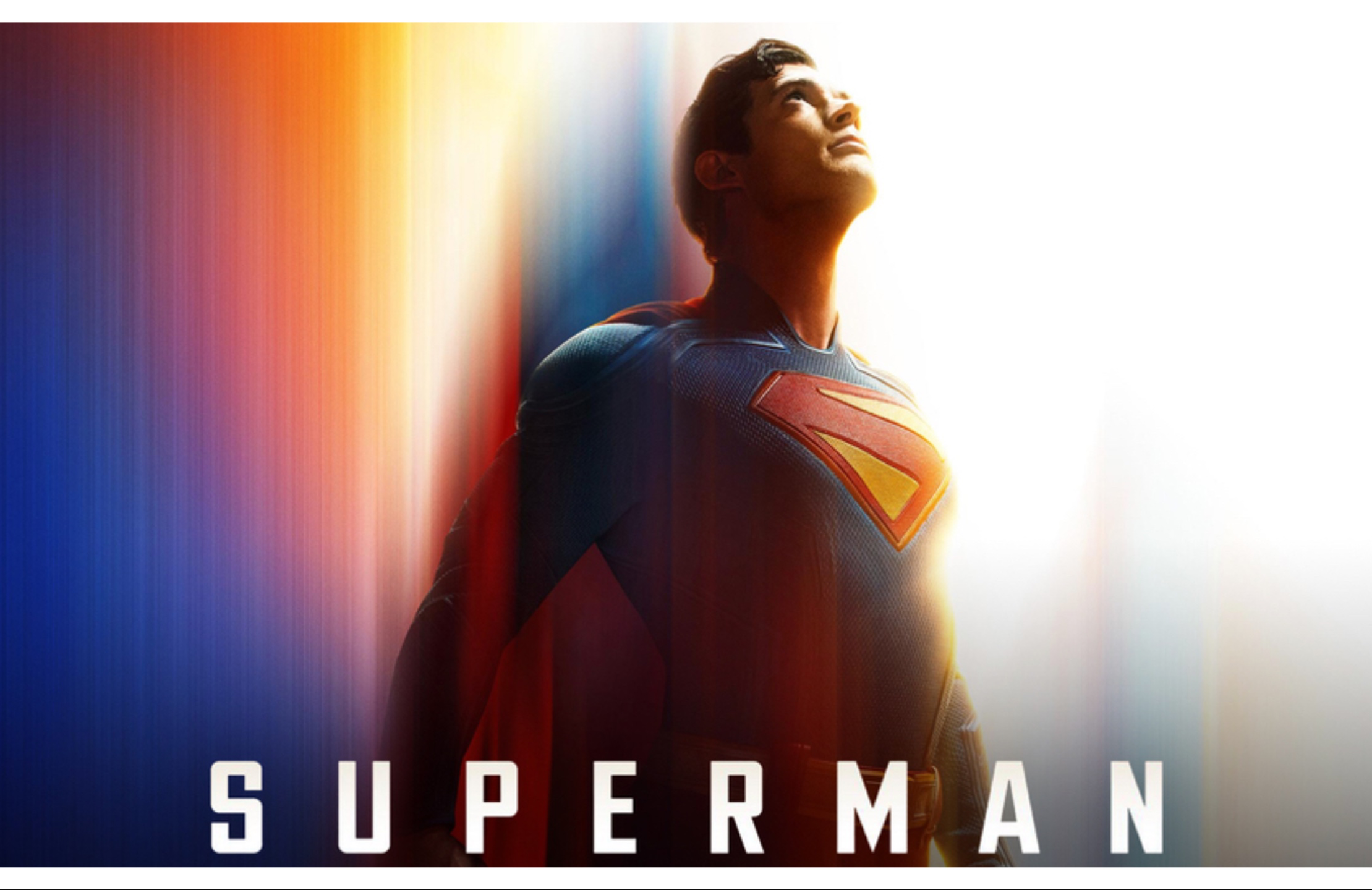 David Corenswet as Superman (Warner Bros)