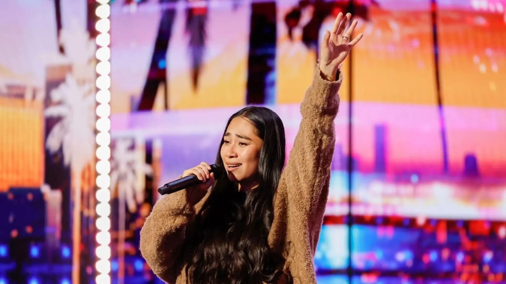 Jessica Sanchez in AGT (Image via Instagram @agtauditions)