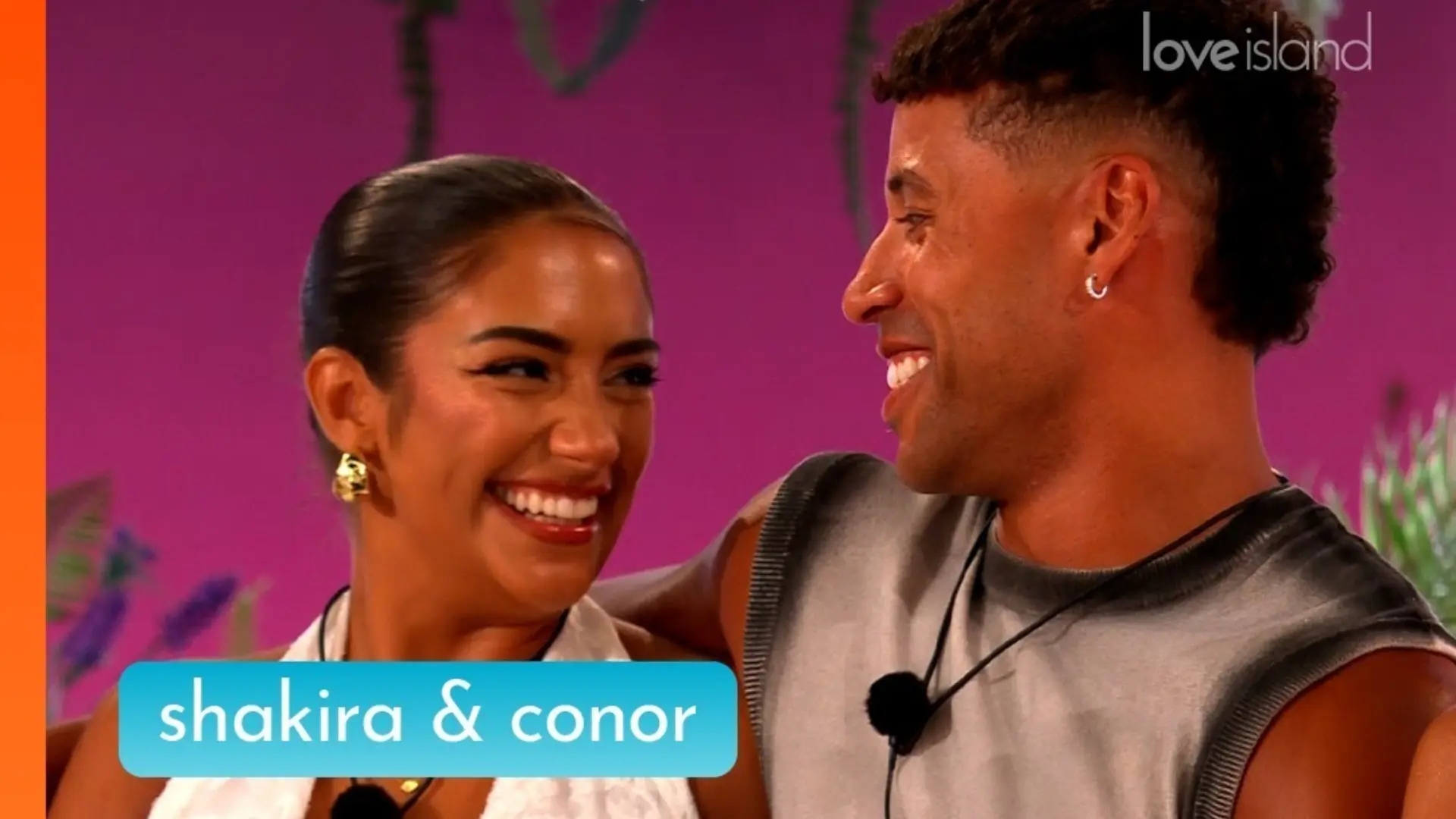 Shakira and Conor from Love Island UK (Image via Instagram @loveisland)