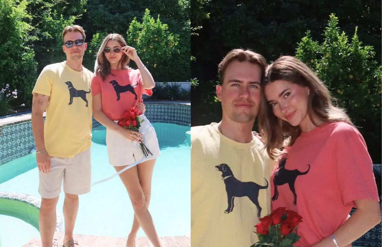 Madeleine White and Andrew Fedyk (Photo: Instagram/@madeleinecwhite)