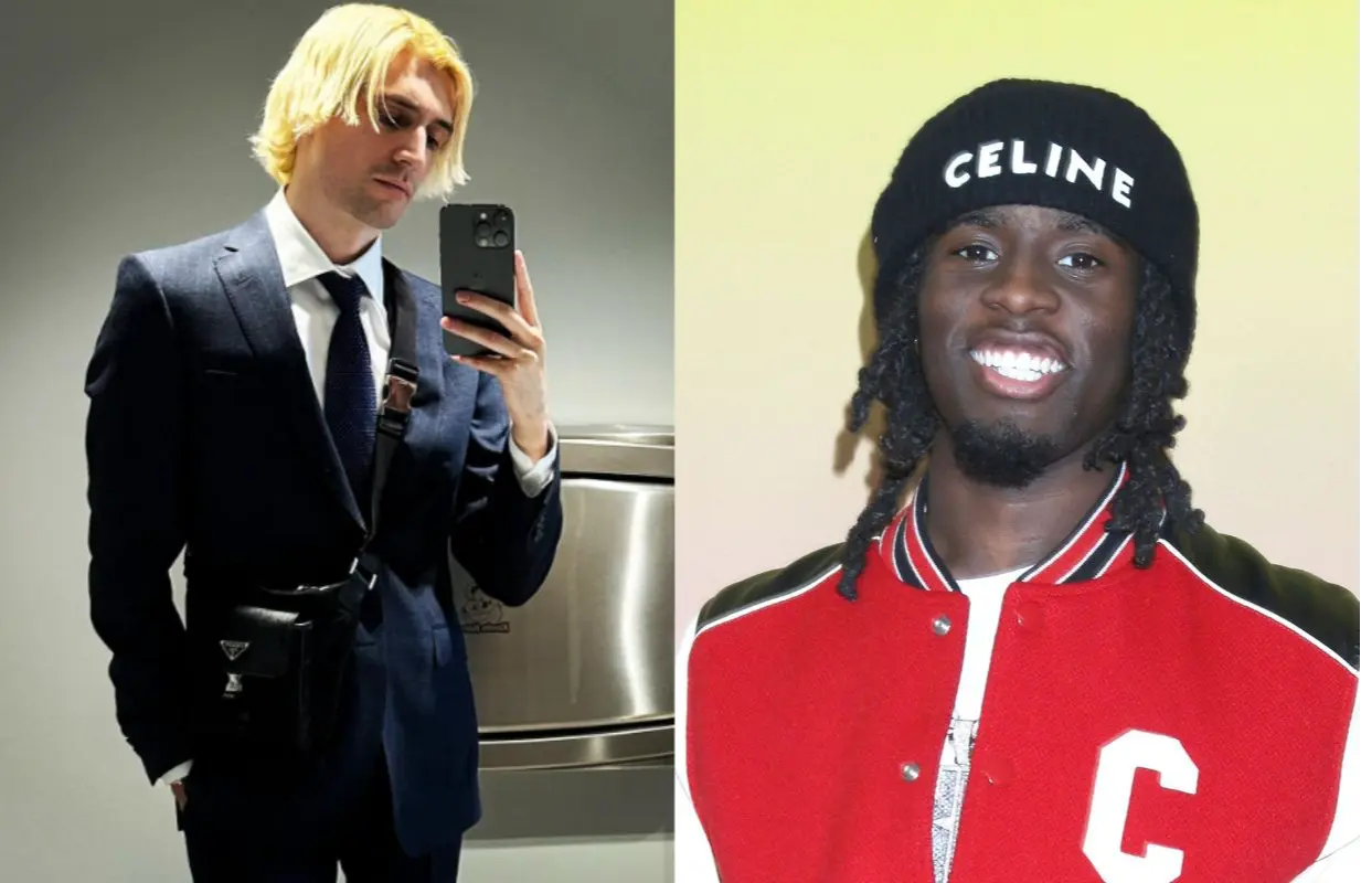 xQc &amp; Kai Cenat (Image via Instagram/@xqcow1 &amp; Everett Collection)