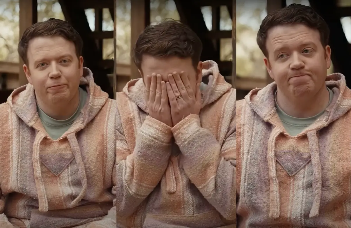 Brennan Lee Mulligan during a bit on recent episode of Game Changer (Image via YouTube/Game Changer Shorts)