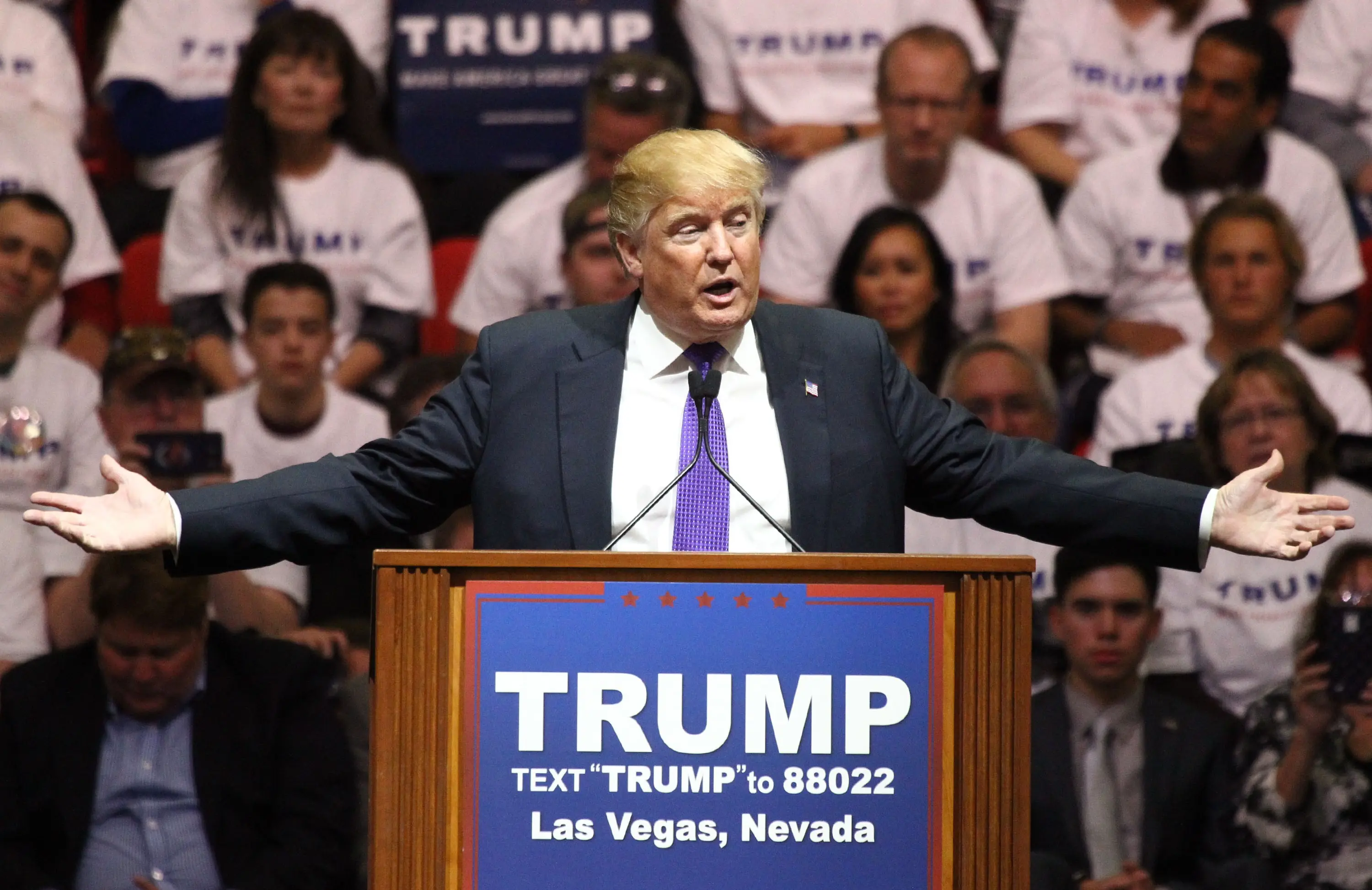 Donald Trump in 2016 (Image via Everett Collection)