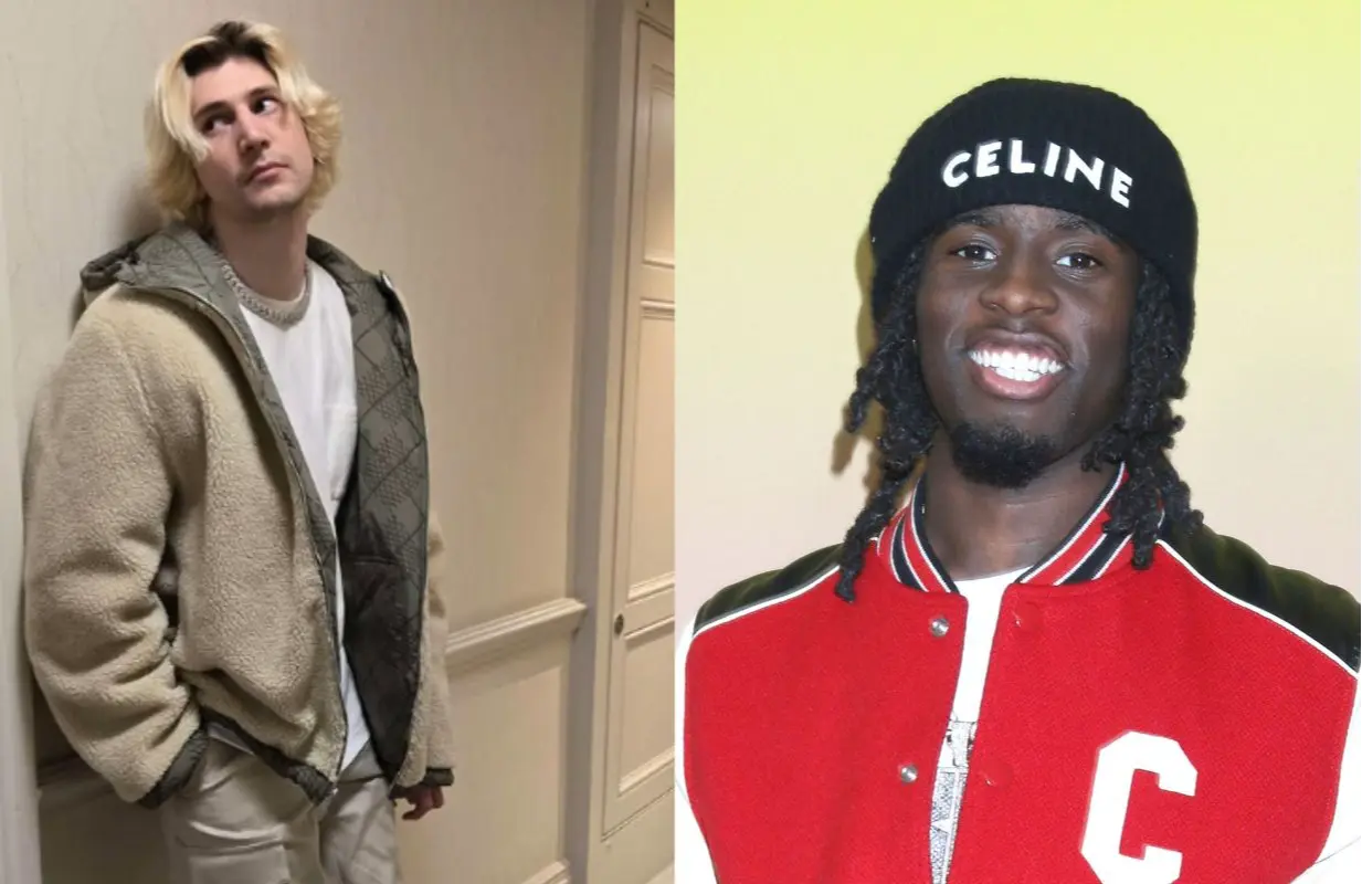 xQc &amp; Kai Cenat (Image via Instagram/@xqcow1 &amp; Everett Collection)