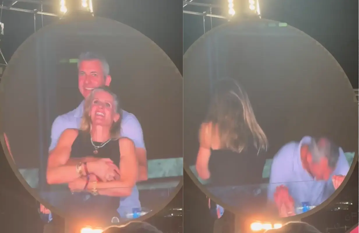 Astronomer CEO Andy Byron’s Coldplay Concert Moment (Image via X / @PopBase)