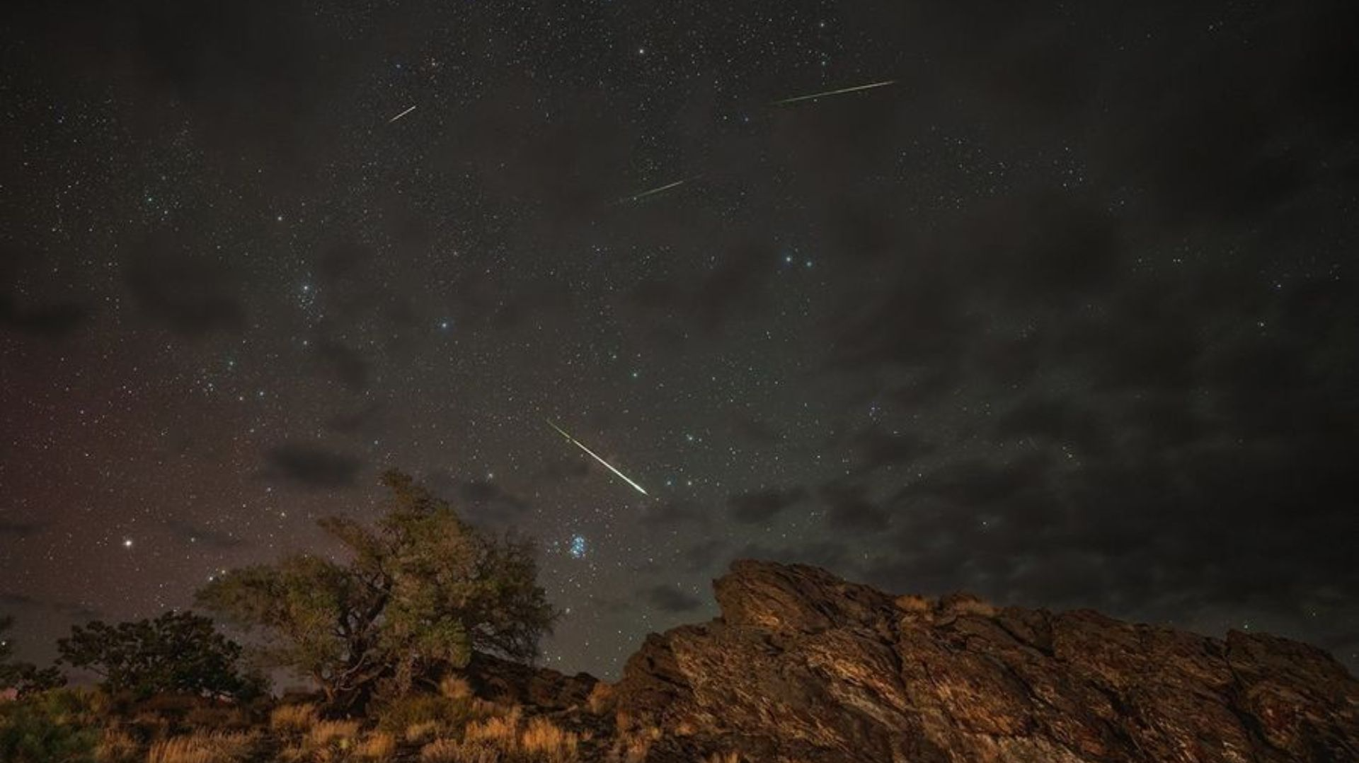 Perseid meteor shower © NASA
