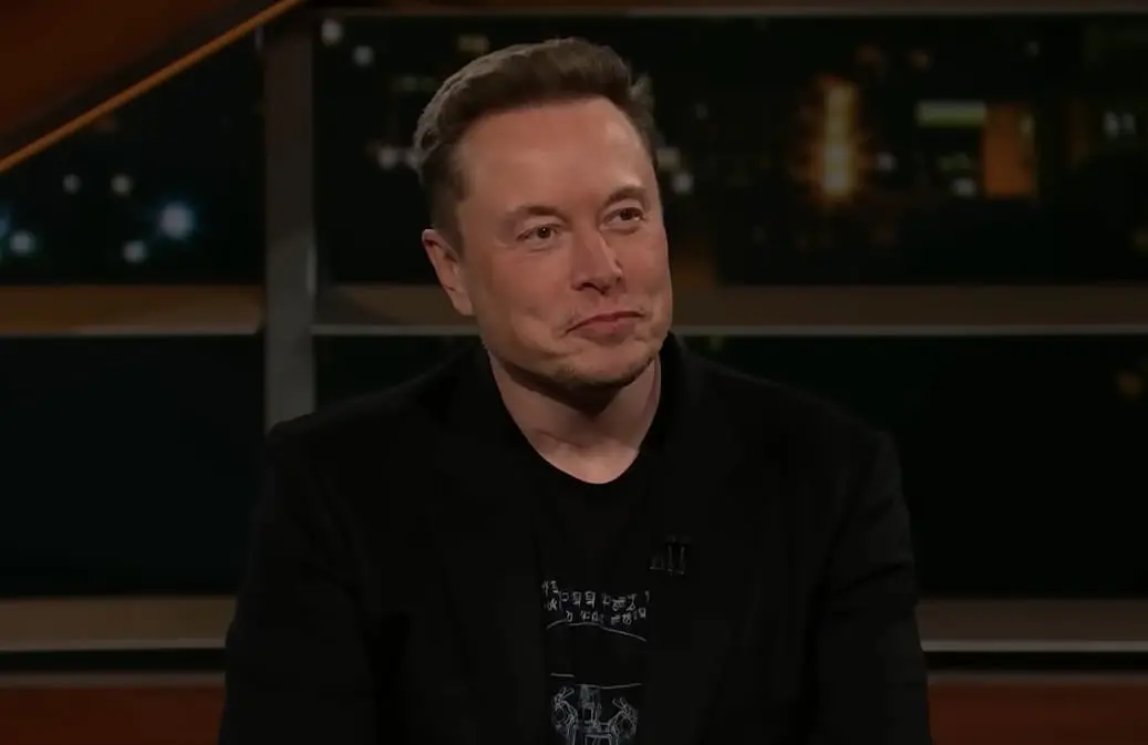 Elon Musk on Real Time with Bill Maher (Image via YouTube/@RealTime)