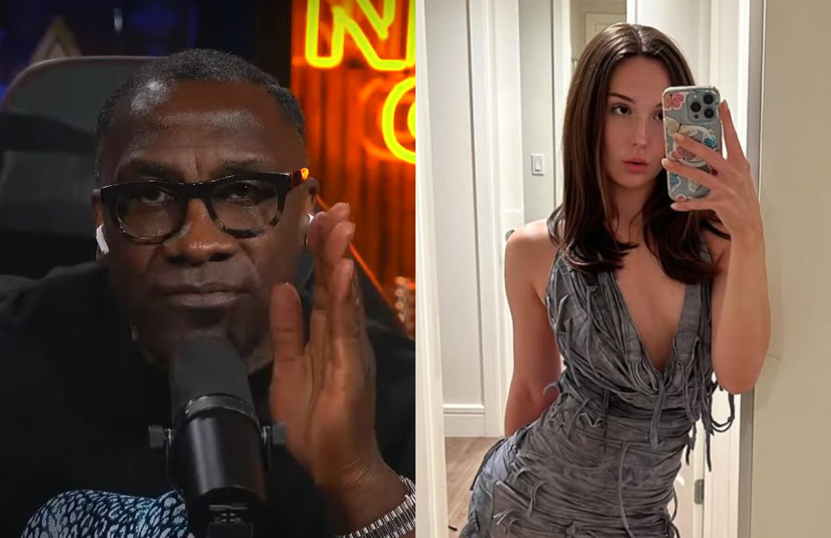Shannon Sharpe and Gabriella Zuniga (Photo: YouTube/@Nightcap and Instagram/@gabriellazuniga)