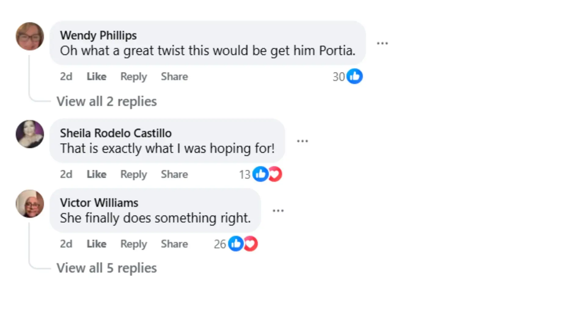 Fans comments 9Image via Facebook - General Hospital Fans)