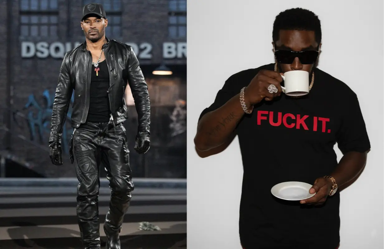 Tyson Beckford says things almost turned deadly after a fight with one of Diddy's crew members