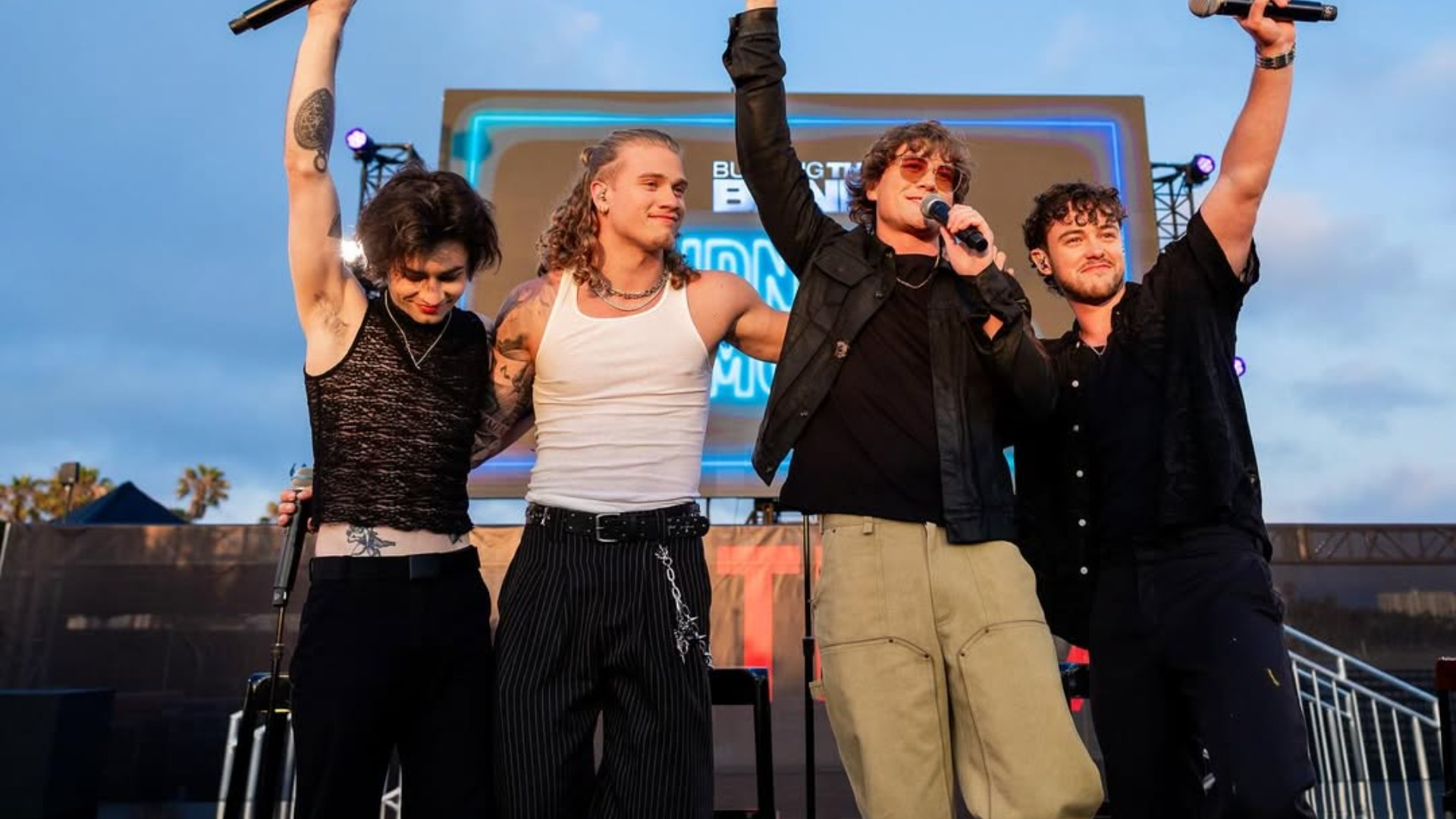 Midnignt Til Morning band (Image via Netflix @conorsmithhq)