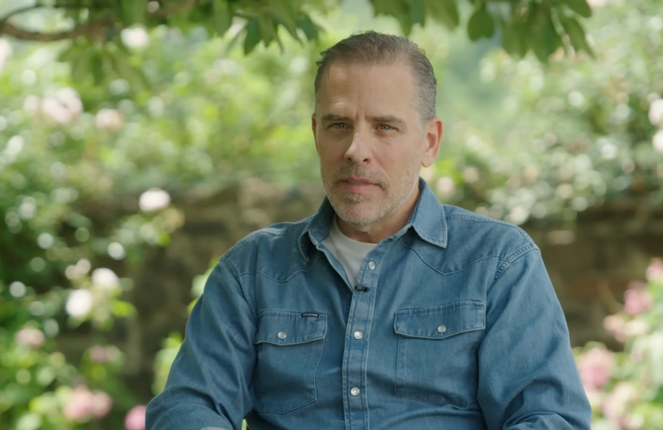 Hunter Biden in an interview with Channel 5’s Andrew Callaghan (Image via Insatgram/@diogoj_18)