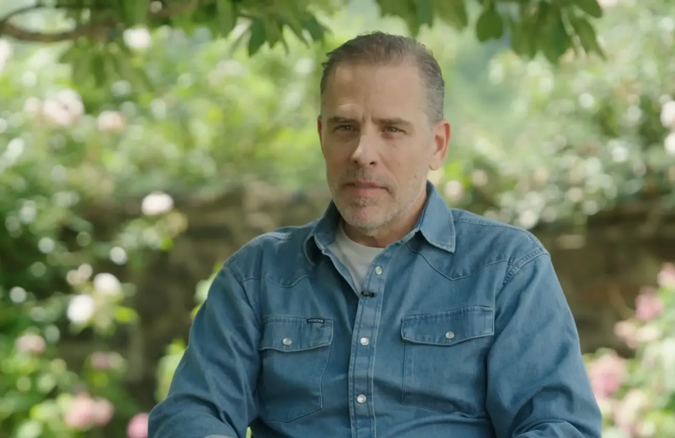 Hunter Biden in an interview with Channel 5’s Andrew Callaghan (Image via Insatgram/@diogoj_18)