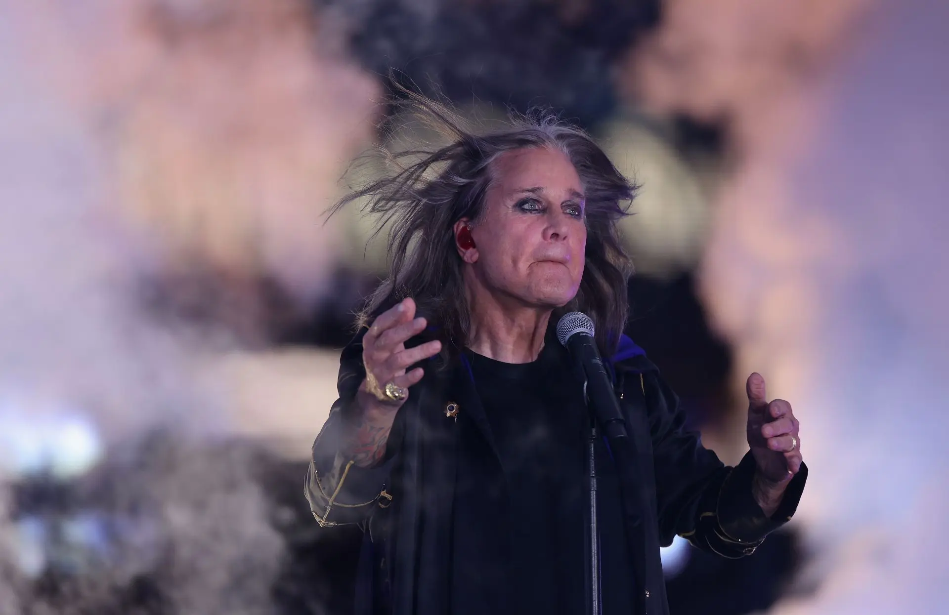Ozzy Osbourne performing in 2022 (Image via Getty)