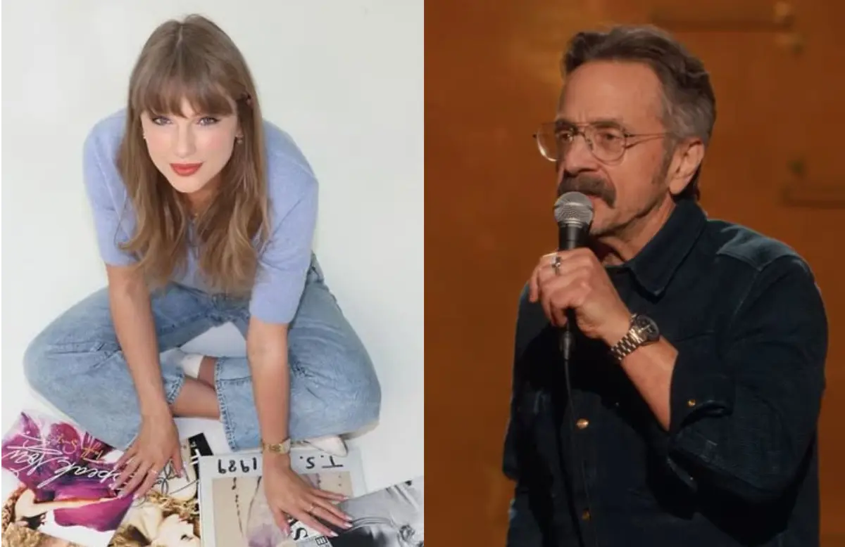 Taylor Swift and Marc Maron (Photo: Instagram/@taylorswift and @HBO Max)
