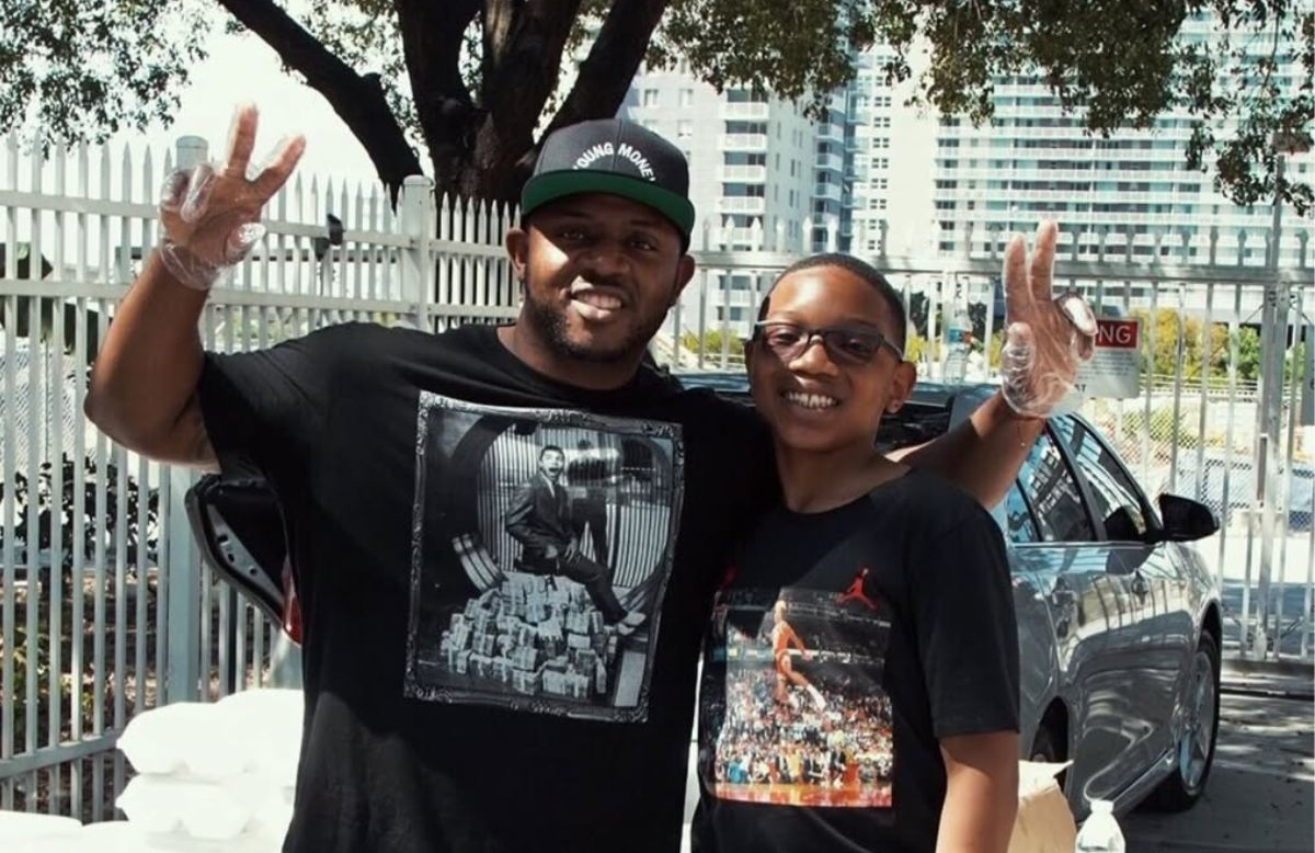 Mack Maine and his son (Photo: Instagram/@mackmaine4president)