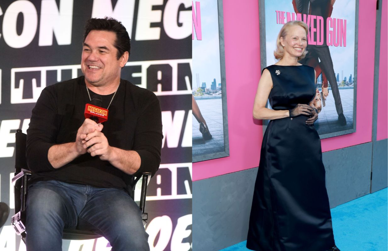Dean Cain &amp; Pamela Anderson (Image via Getty)