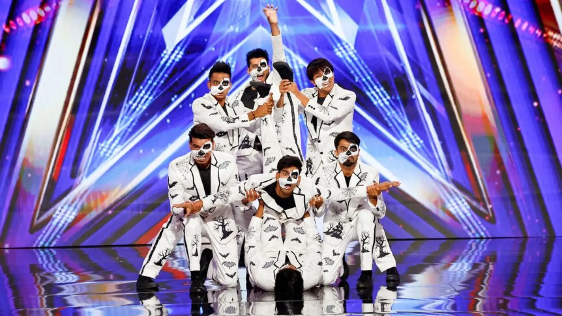 Unreal dance crew in America's Got Talent (Image via NBC)