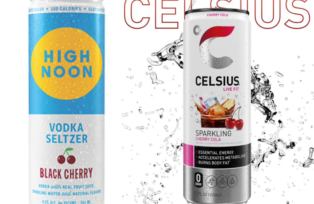 High Noon and Celsius energy drinks (Photo: High Noon Spirits and Celsius)