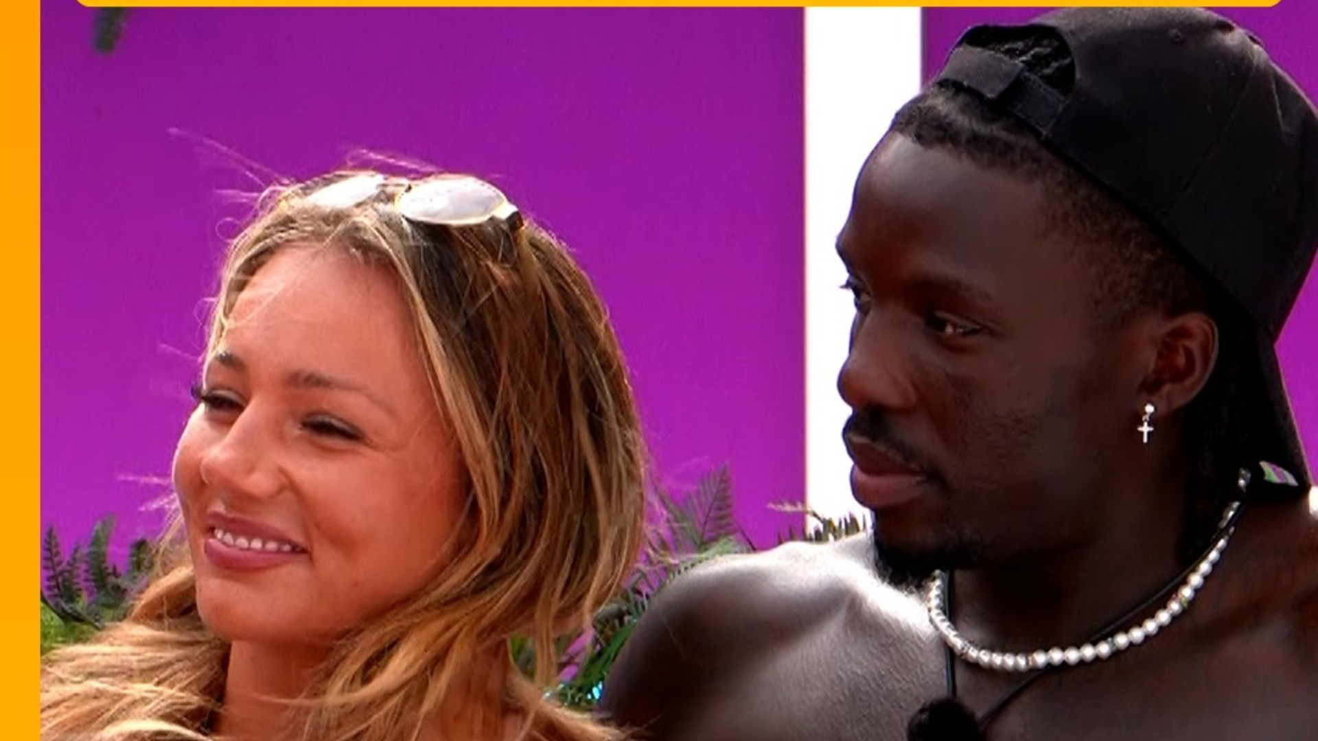 Meg and Dejon from Love Island UK (Image via Instagram @loveisland)