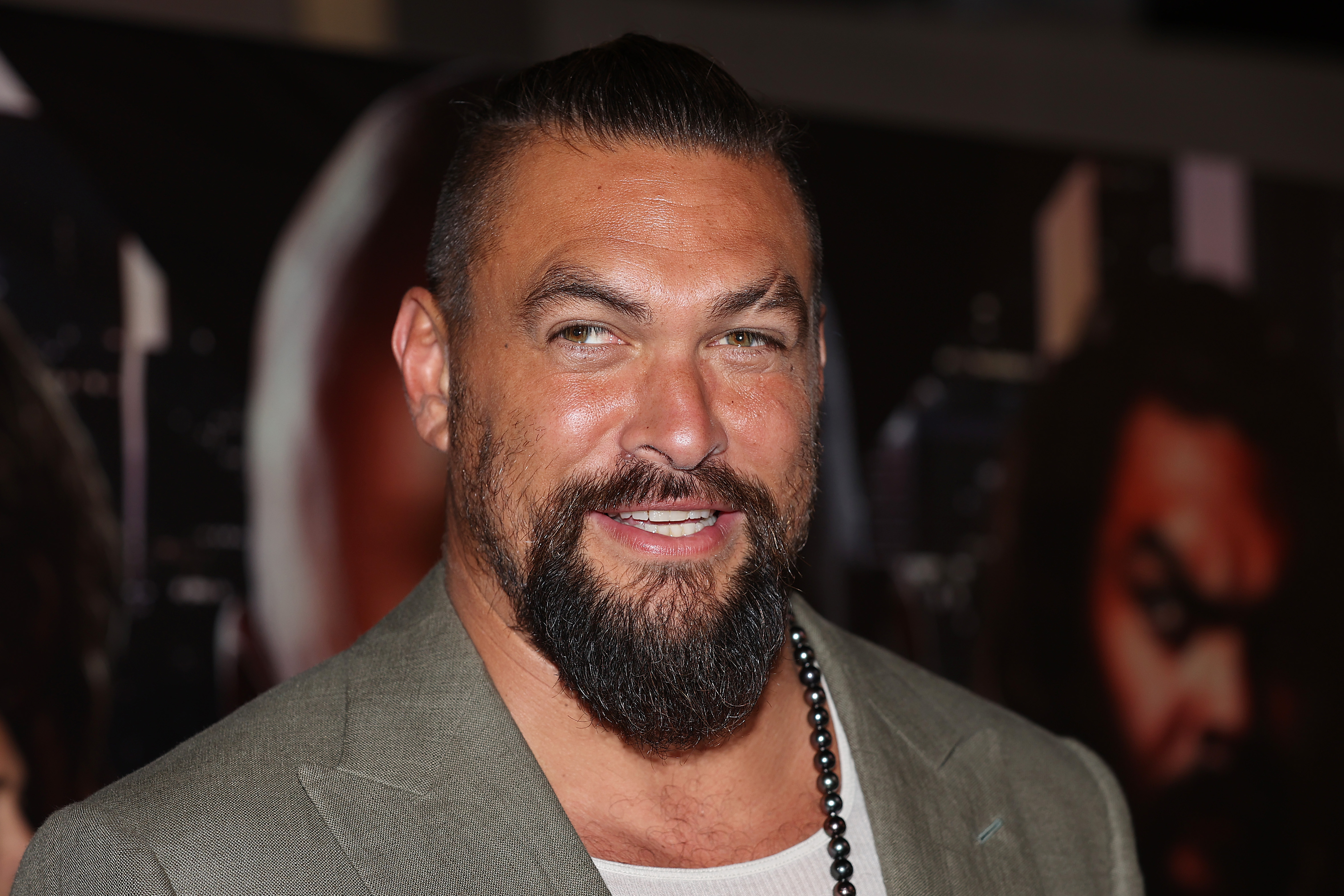 AUCKLAND, NEW ZEALAND - MAY 13: Jason Momoa attends a FAST X Special New Zealand Fan Screening, hosted by Jason Momoa on May 13, 2023 in Auckland, New Zealand. (Photo by Fiona Goodall/Getty Images for Universal Pictures)