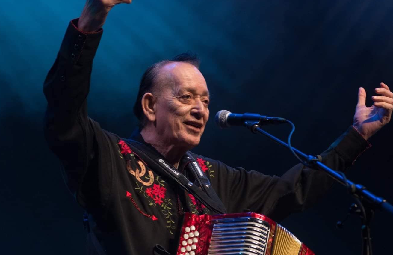 The six-time Grammy-winning Tex-Mex legend passed away at 86 (Image via Facebook/Flaco Jimenez)