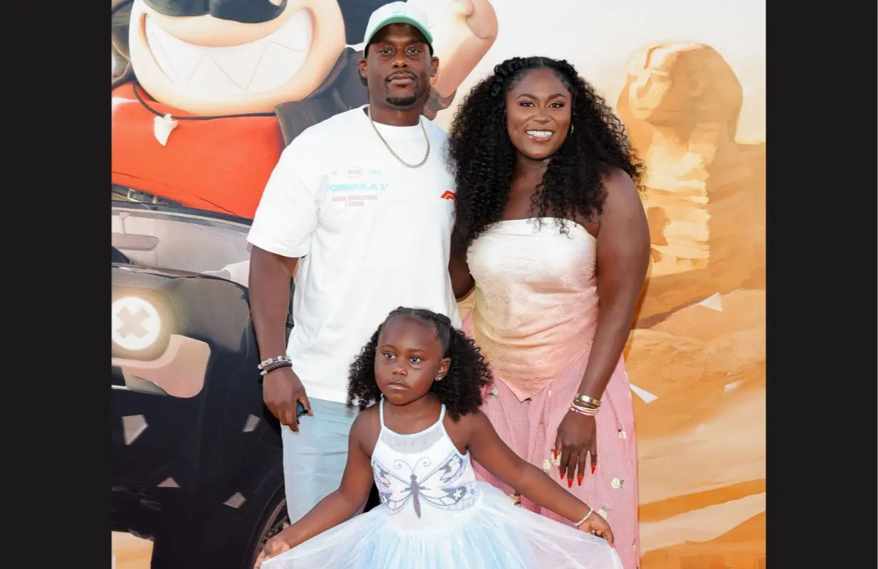 Danielle Brooks with her family (Image via Getty)