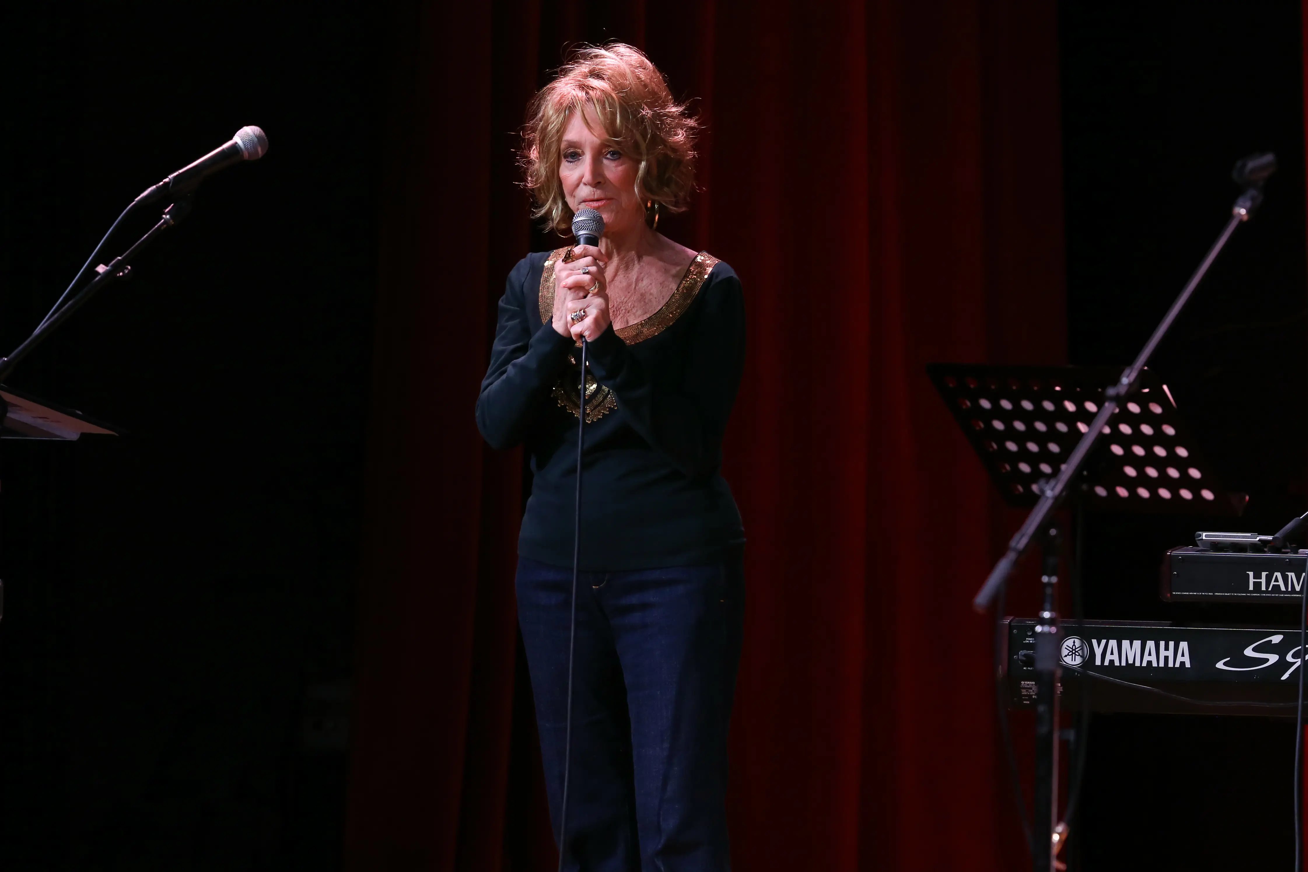 Singer Jeannie Seely performs during “We All Come Together" benefit in Nashville, Tennessee (Photo by Terry Wyatt/Getty Images)
