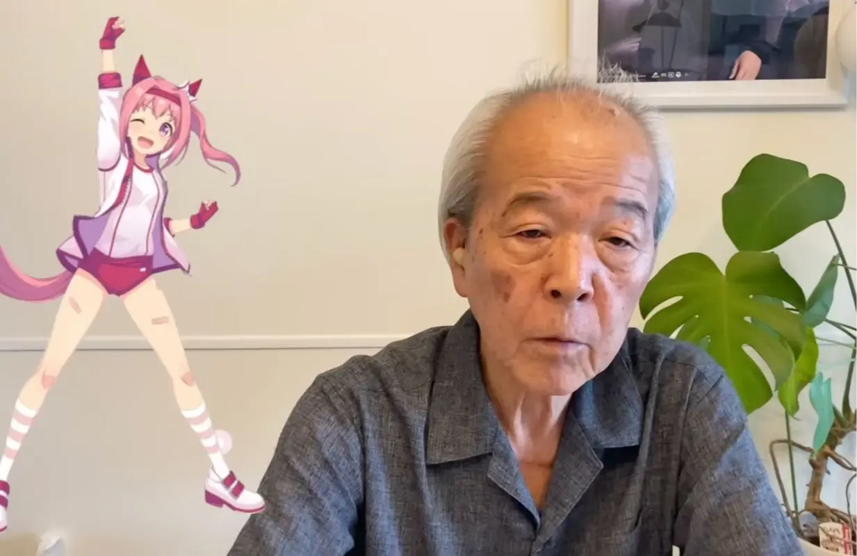 72-year-old Streamer Matchan (Image via YouTube/@The Oldman Show)